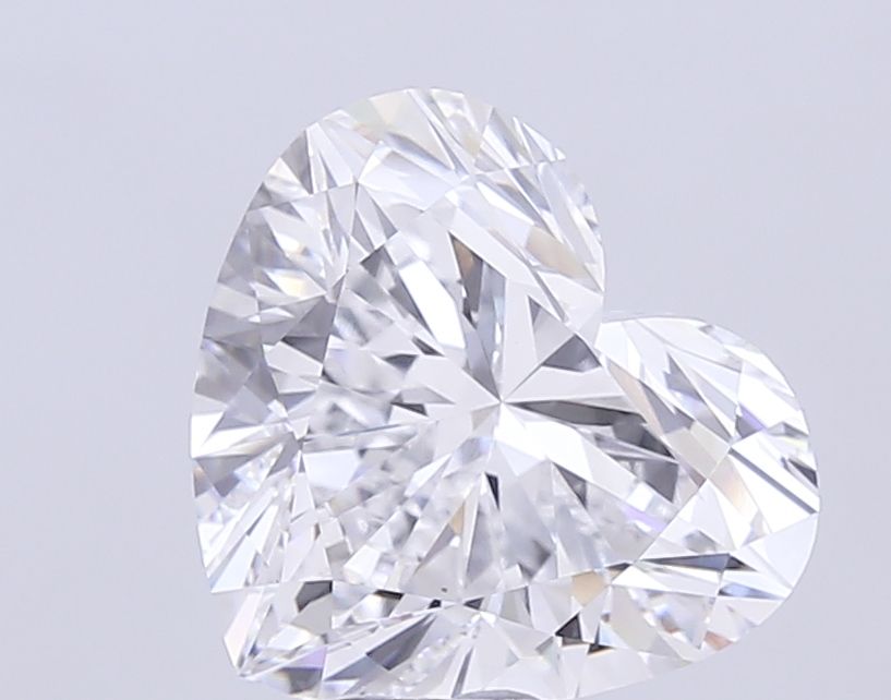 10.06 Carat HEART Shape D Colour VVS2 Clarity  Cut - White Lab Diamond - 1551882