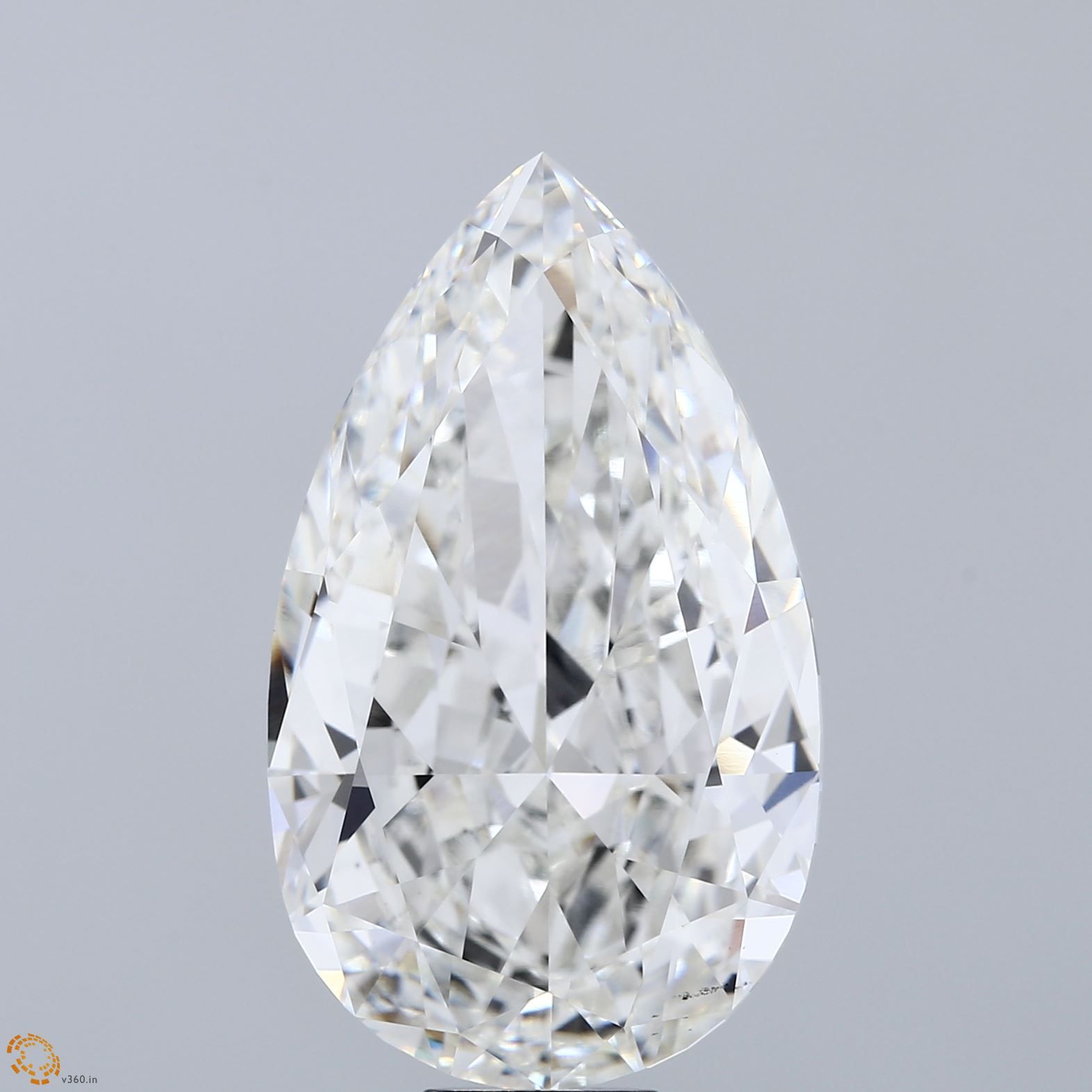 15.11 Carat PEAR Shape F Colour VS1 Clarity  Cut - White Lab Diamond - 1673629