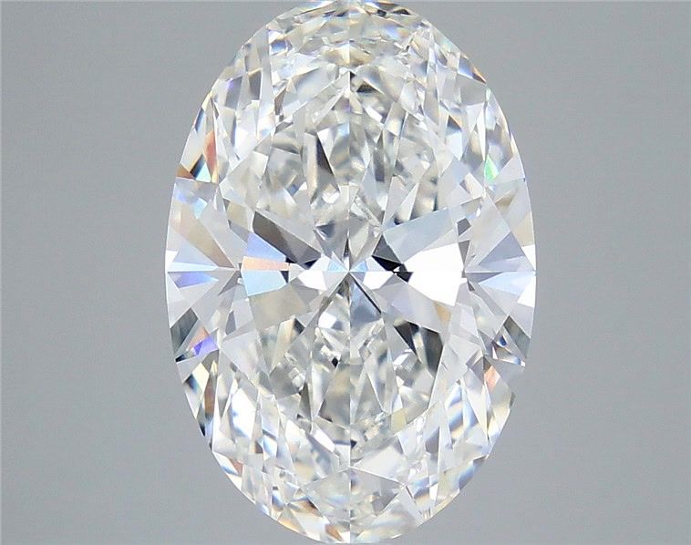 5.57ct Oval F VVS2 Lab-Grown Diamond