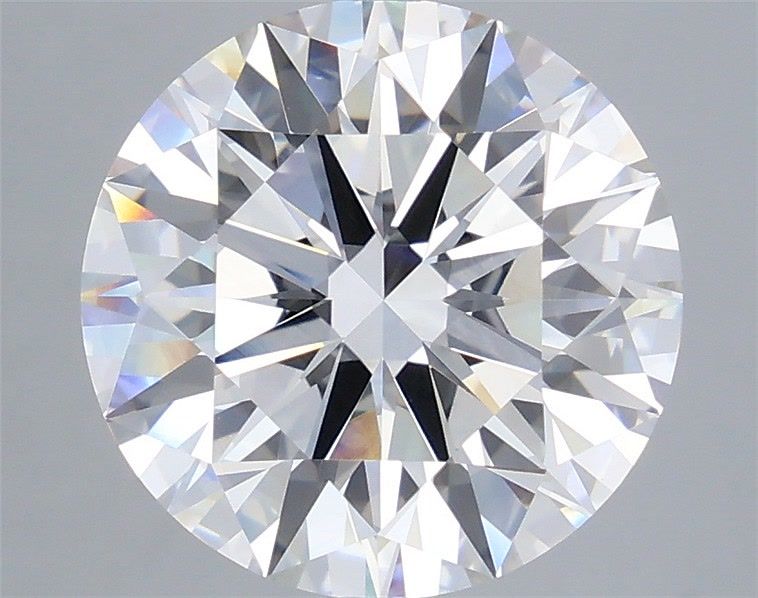 6.08ct Round F VVS2 Lab-Grown Diamond