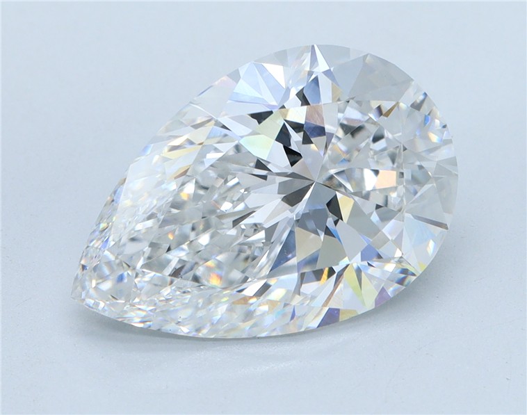 4.36ct Pear D VS1 Lab-Grown Diamond