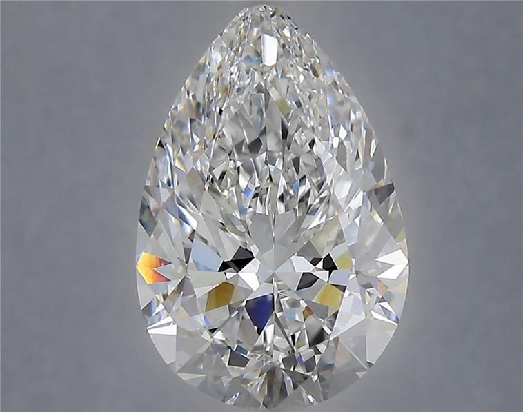 4.28ct Pear E VVS2 Lab-Grown Diamond