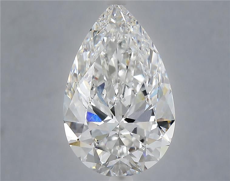 6.07ct Pear E VVS2 Lab-Grown Diamond