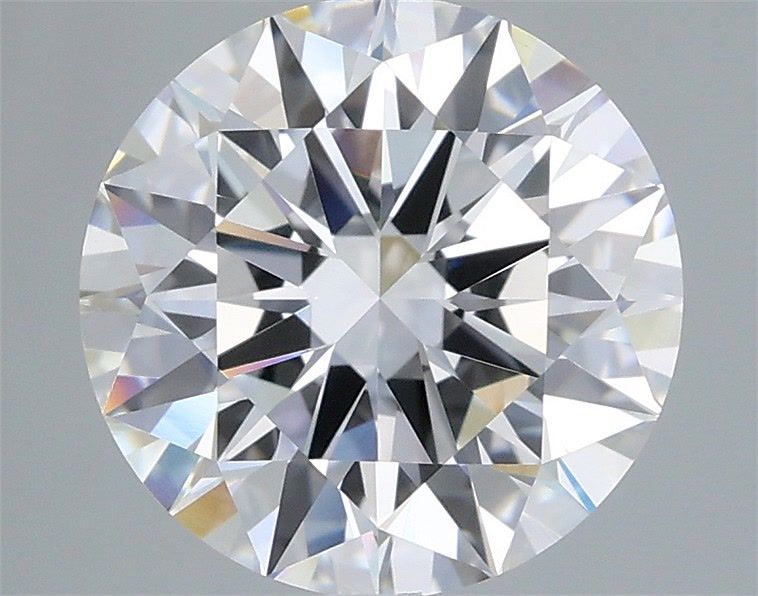 2.7ct Round D VVS2 Lab-Grown Diamond