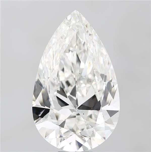 15.02 Carat PEAR Shape G Colour VS2 Clarity  Cut - White Lab Diamond - 1627774