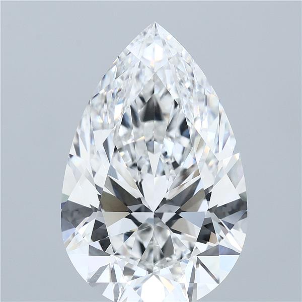 15.07 Carat PEAR Shape F Colour VVS2 Clarity  Cut - White Lab Diamond - 2010102