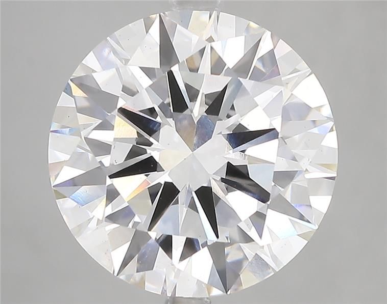 7.03ct Round F VS2 Lab-Grown Diamond