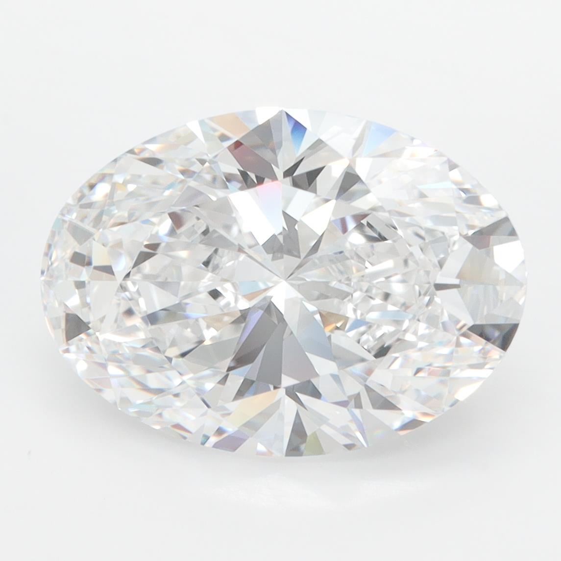 4.1ct Oval D FL Lab-Grown Diamond