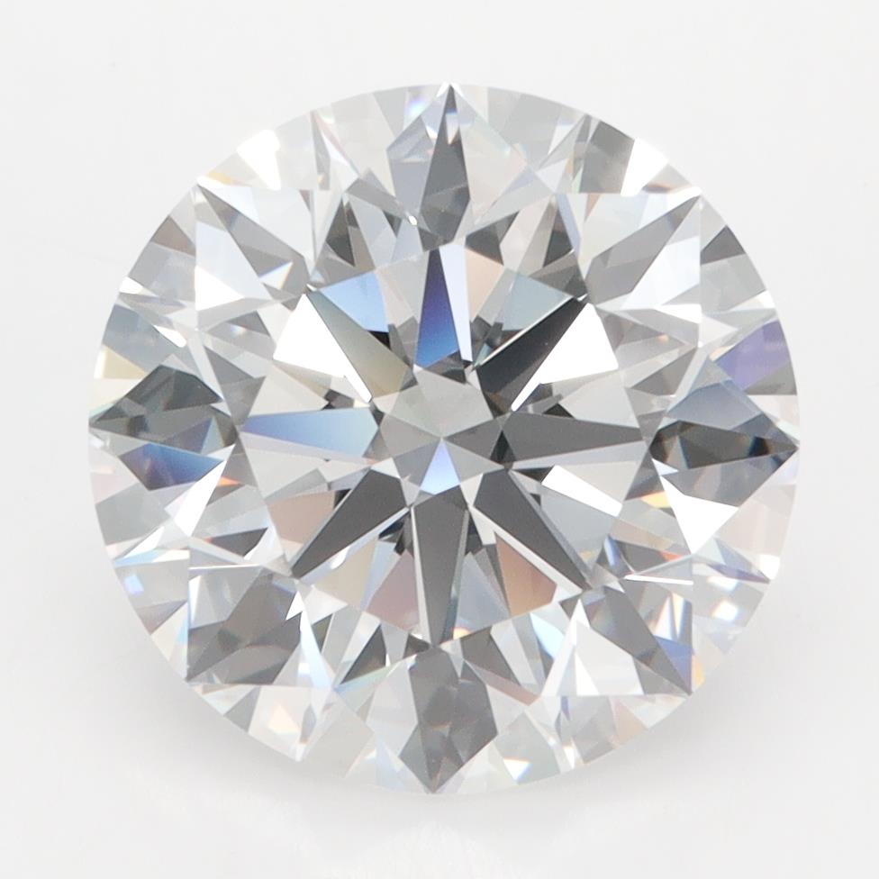 4.28ct Round D FL Lab-Grown Diamond