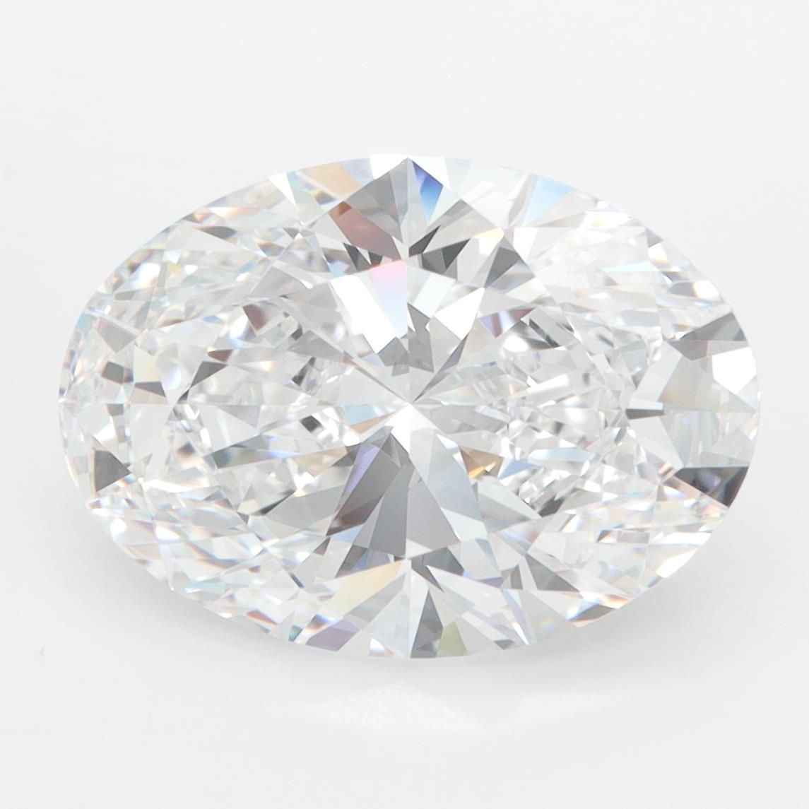 5.08ct Oval D FL Lab-Grown Diamond