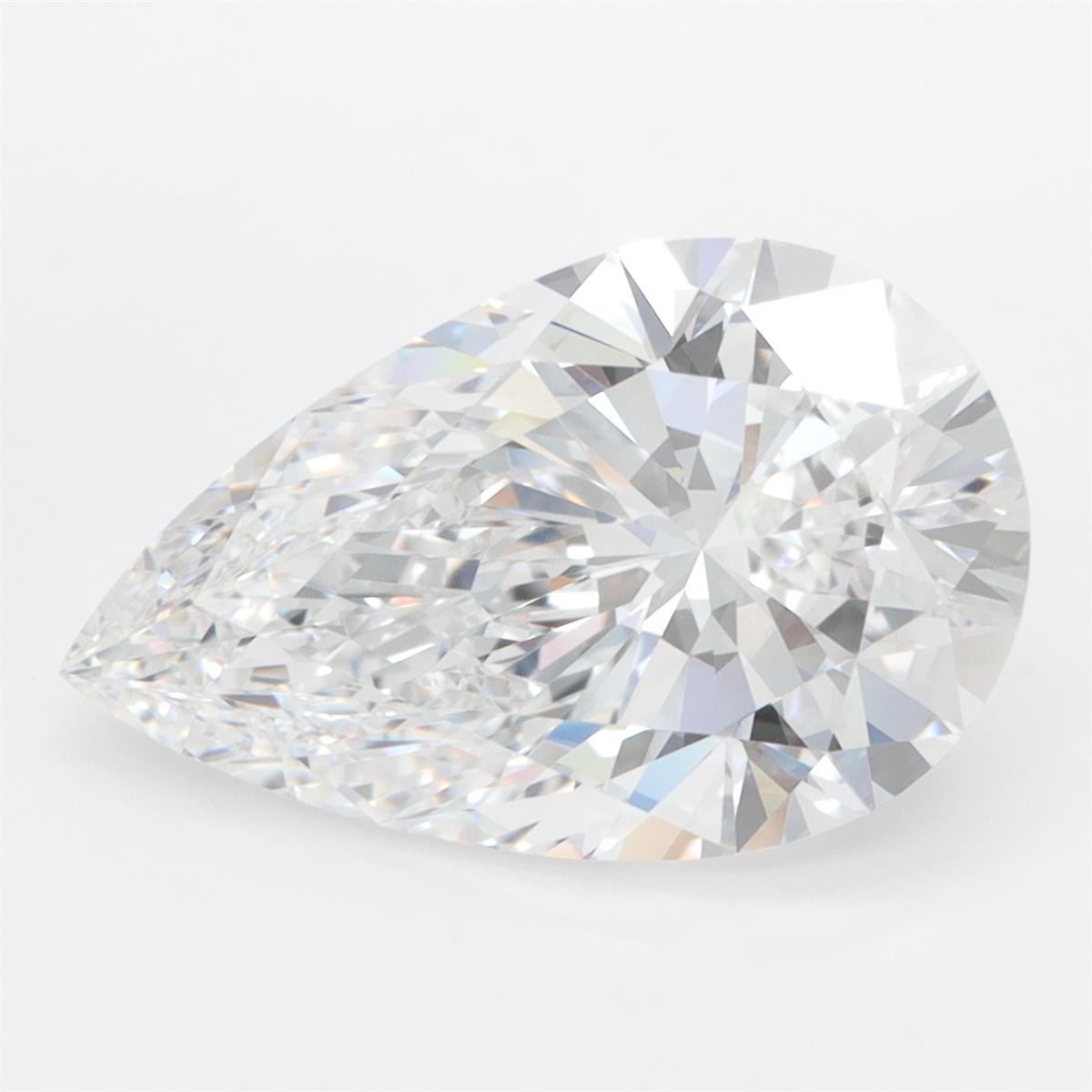 5.06ct Pear D FL Lab-Grown Diamond