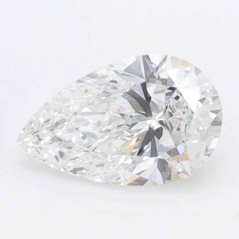 1ct Pear D FL Lab-Grown Diamond