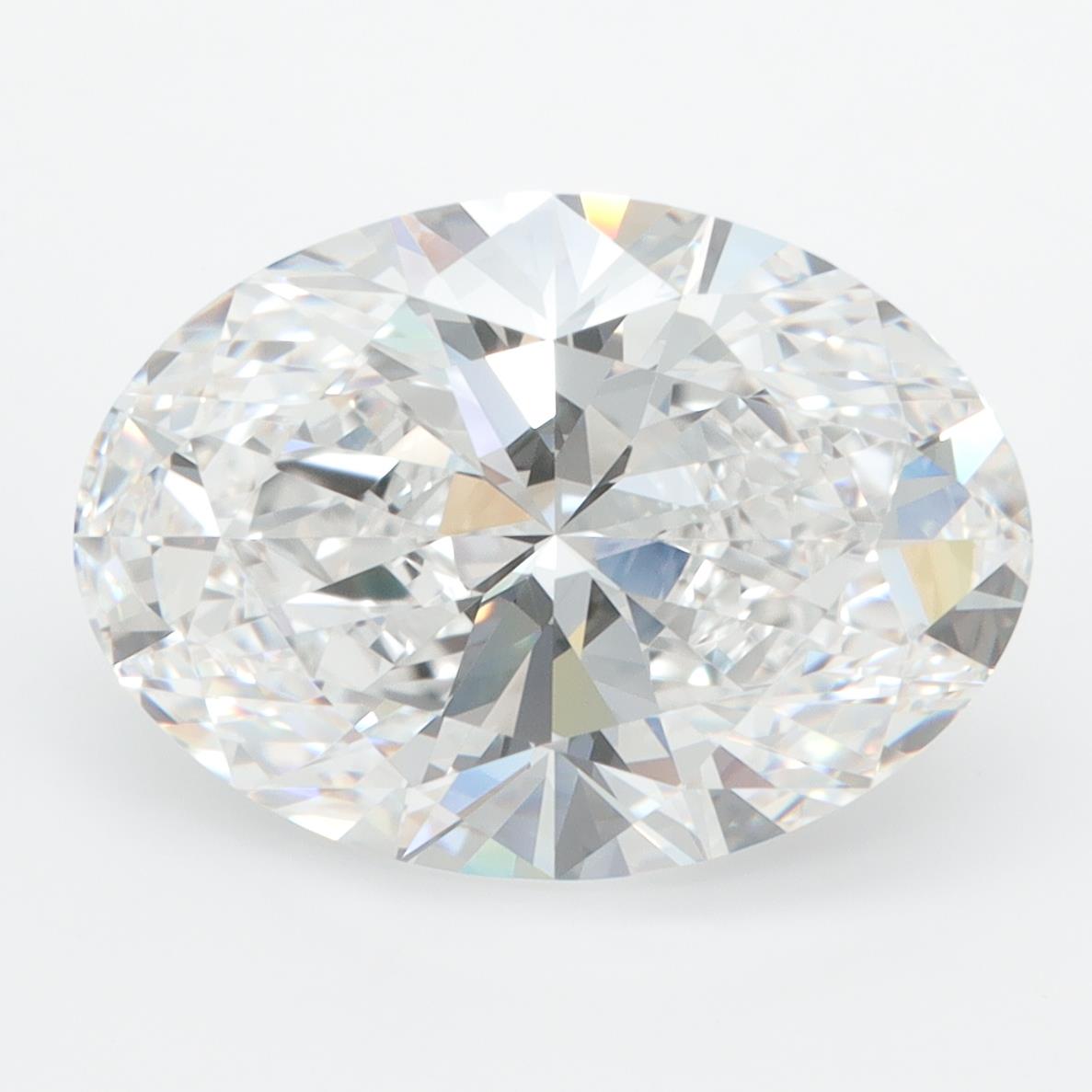 5.64ct Oval D FL Lab-Grown Diamond