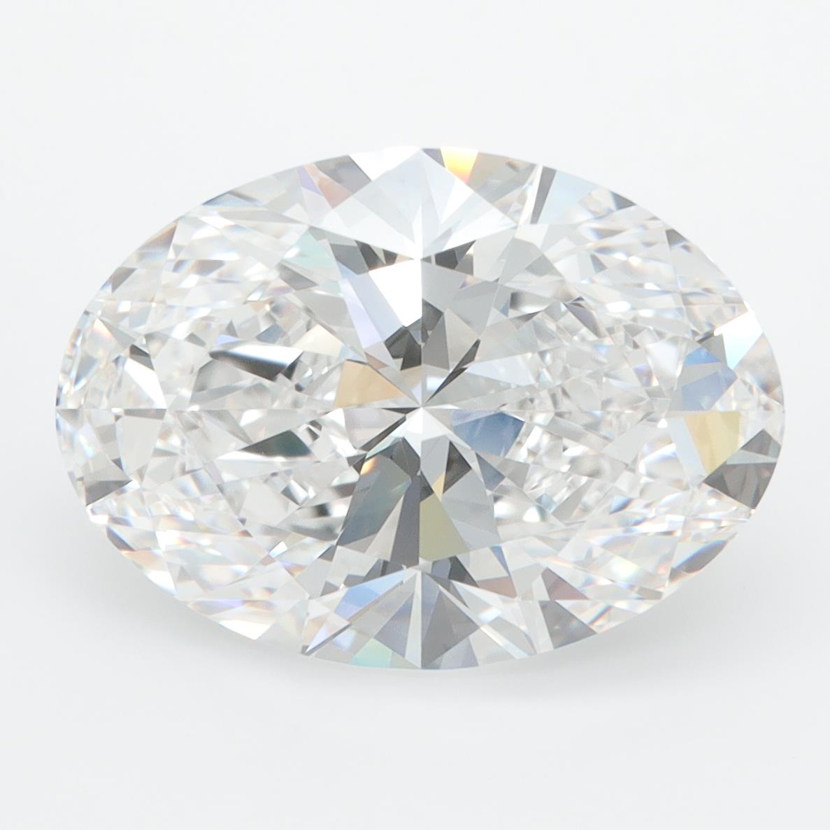 4.29ct Oval D FL Lab-Grown Diamond