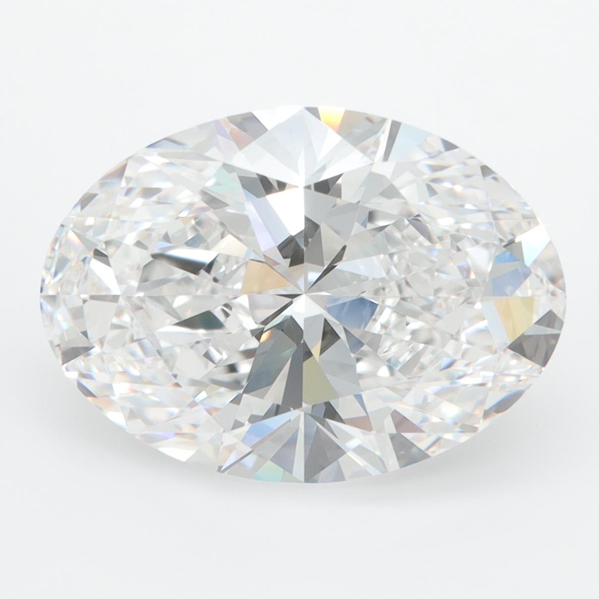 4ct Oval D VVS1 Lab-Grown Diamond
