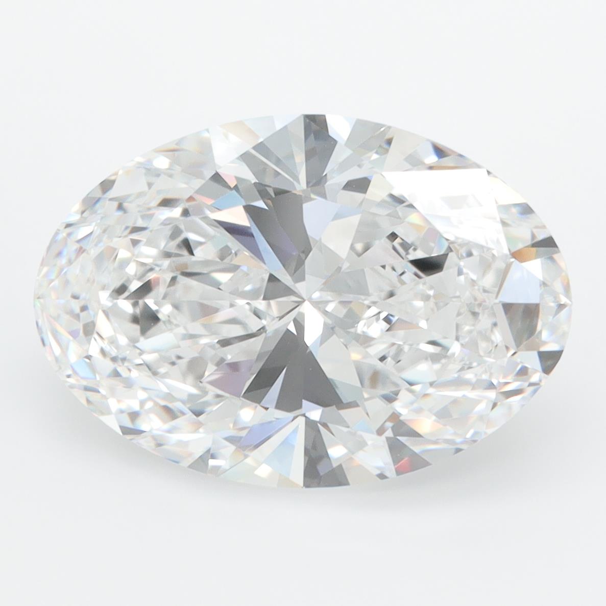 4.08ct Oval D VVS1 Lab-Grown Diamond