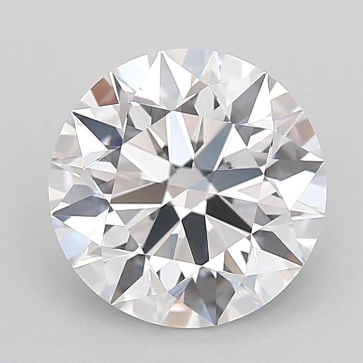 2.7ct Round D VVS1 Lab-Grown Diamond