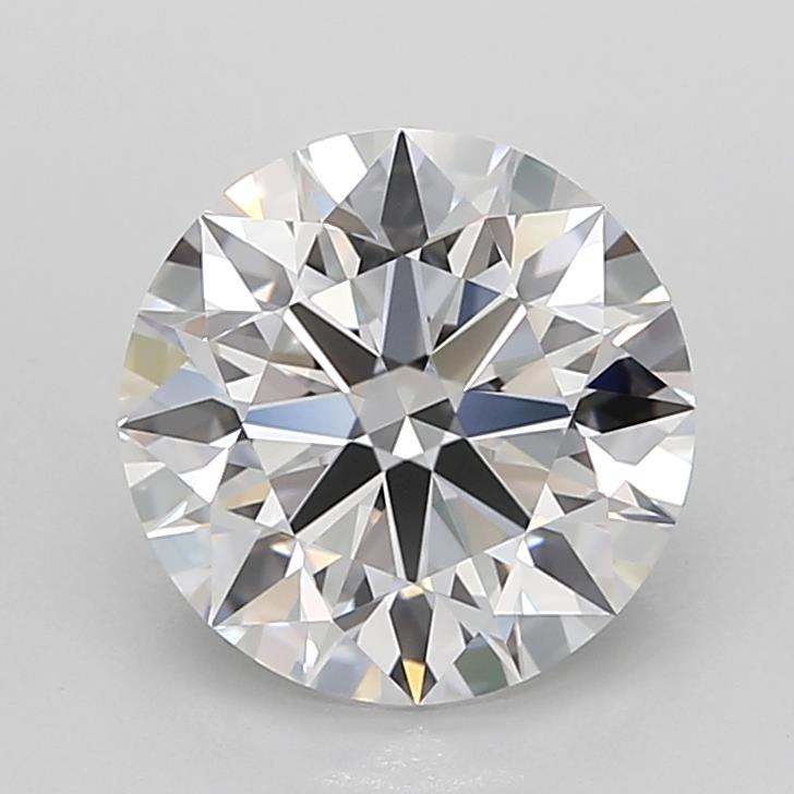 2.74ct Round D IF Lab-Grown Diamond
