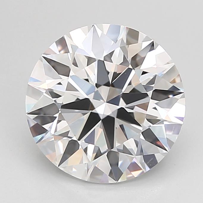 2.66ct Round D VVS1 Lab-Grown Diamond