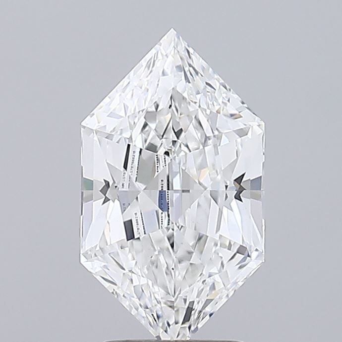 3.16ct Hexagonal E VVS2 Lab-Grown Diamond