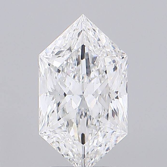 2.54ct Hexagonal E VVS2 Lab-Grown Diamond