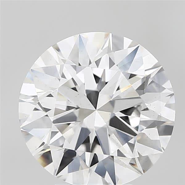 4.99ct Round F VS2 Lab-Grown Diamond