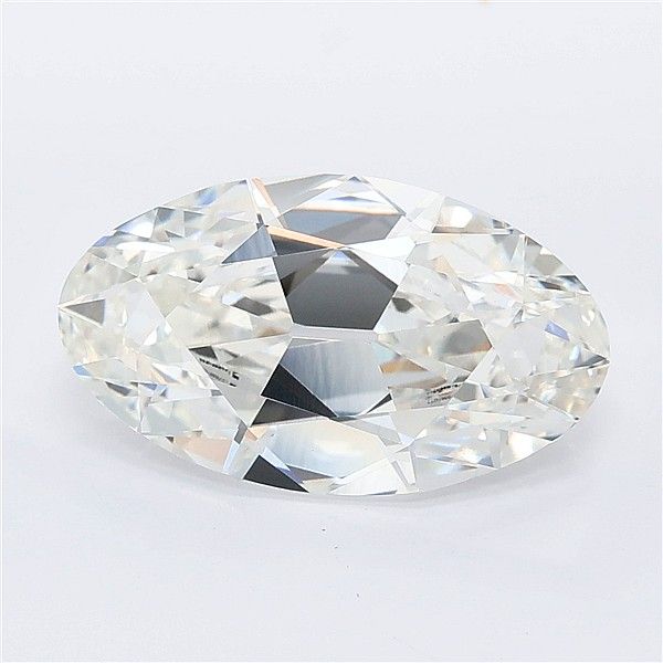 4.01ct Moval F VVS2 Lab-Grown Diamond