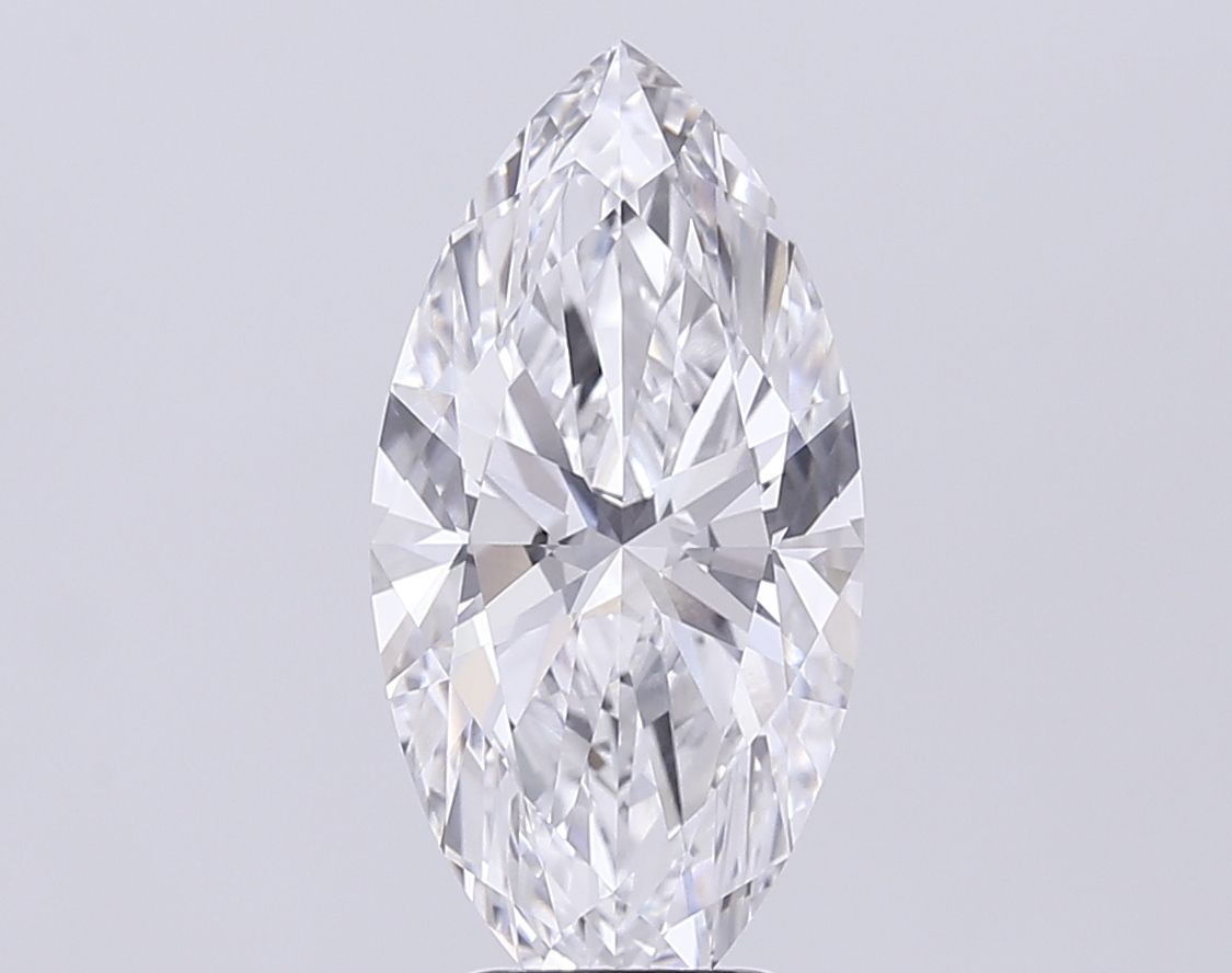 4.15ct Marquise D VVS2 Lab-Grown Diamond