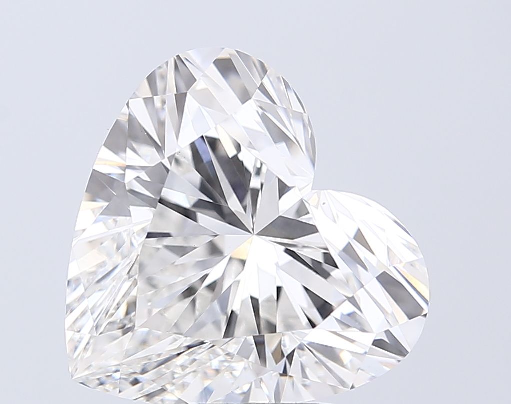 8.09ct Heart F VS1 Lab-Grown Diamond