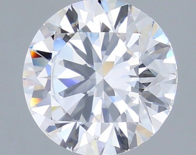 2.5ct Round D VVS2 Lab-Grown Diamond