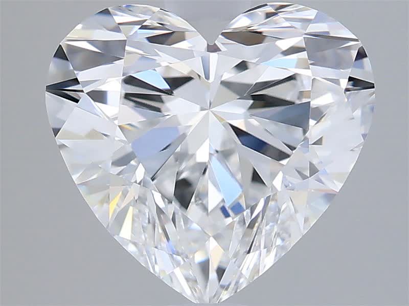 2.58ct Heart D FL Lab-Grown Diamond