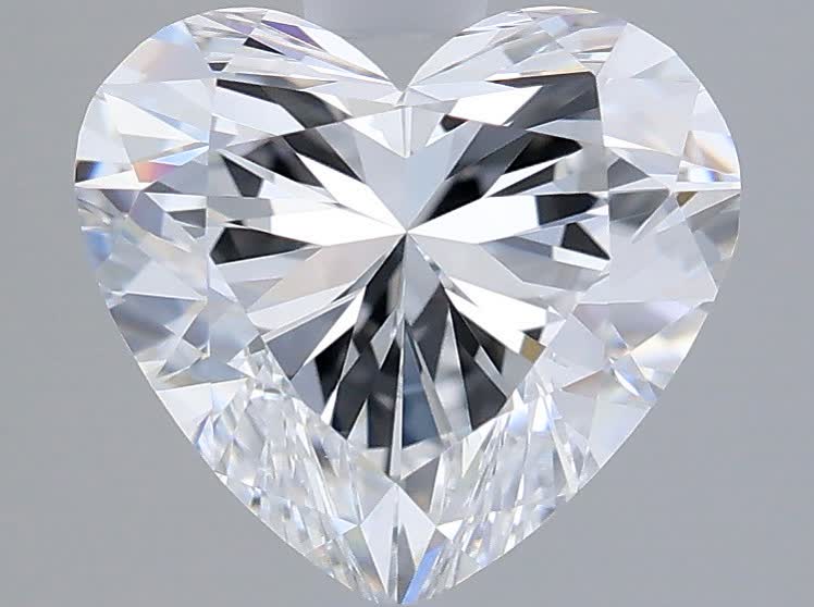 2.03ct Heart D IF Lab-Grown Diamond