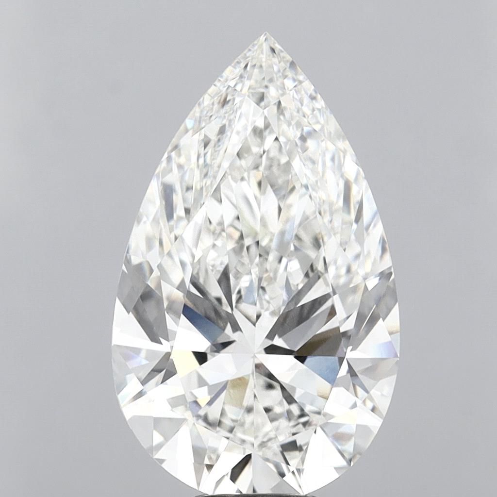 10.08 Carat PEAR Shape F Colour VVS2 Clarity  Cut - White Lab Diamond - 2408869