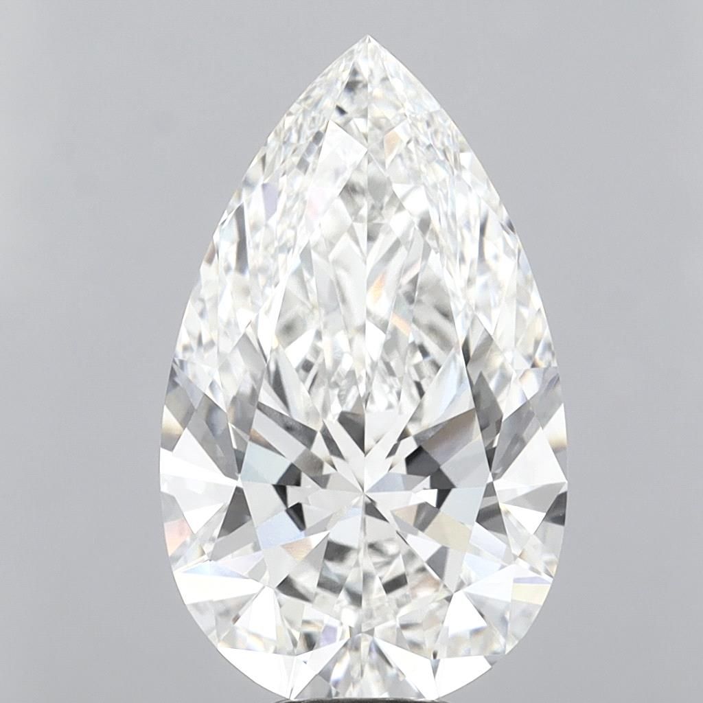 10.03 Carat PEAR Shape F Colour VVS2 Clarity  Cut - White Lab Diamond - 2408868