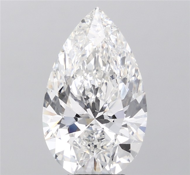 5.07ct Pear F VVS2 Lab-Grown Diamond