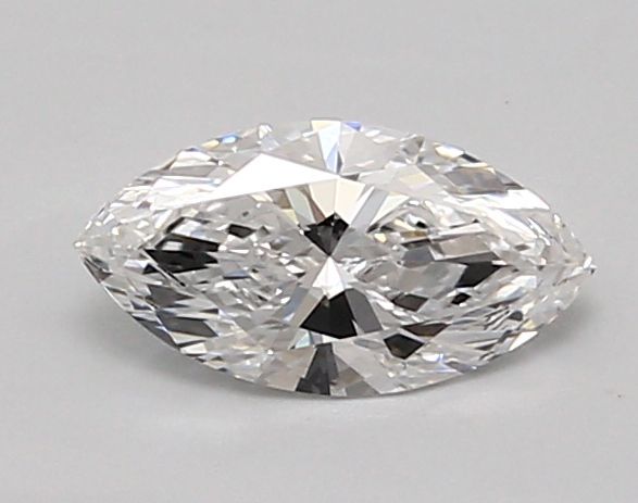 0.78ct Marquise D VVS2 Lab-Grown Diamond
