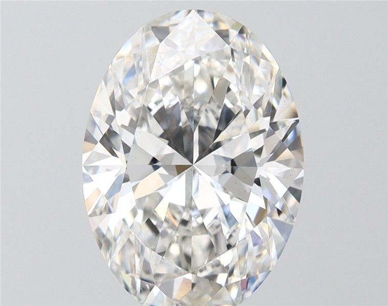 3.82ct Oval F VS2 Lab-Grown Diamond
