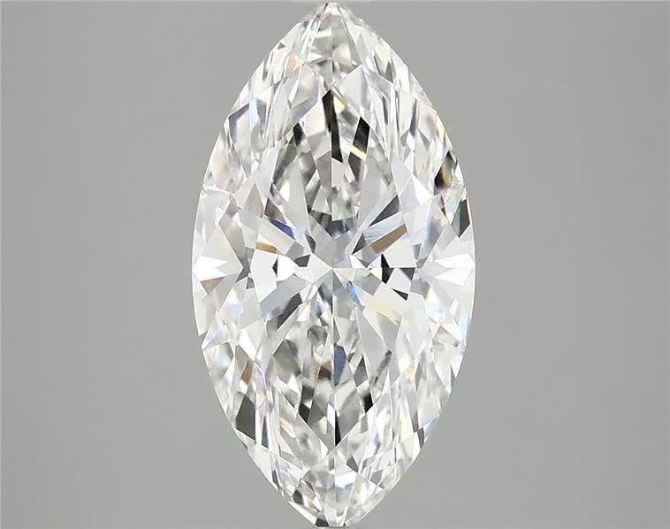 3.68ct Marquise F VVS2 Lab-Grown Diamond
