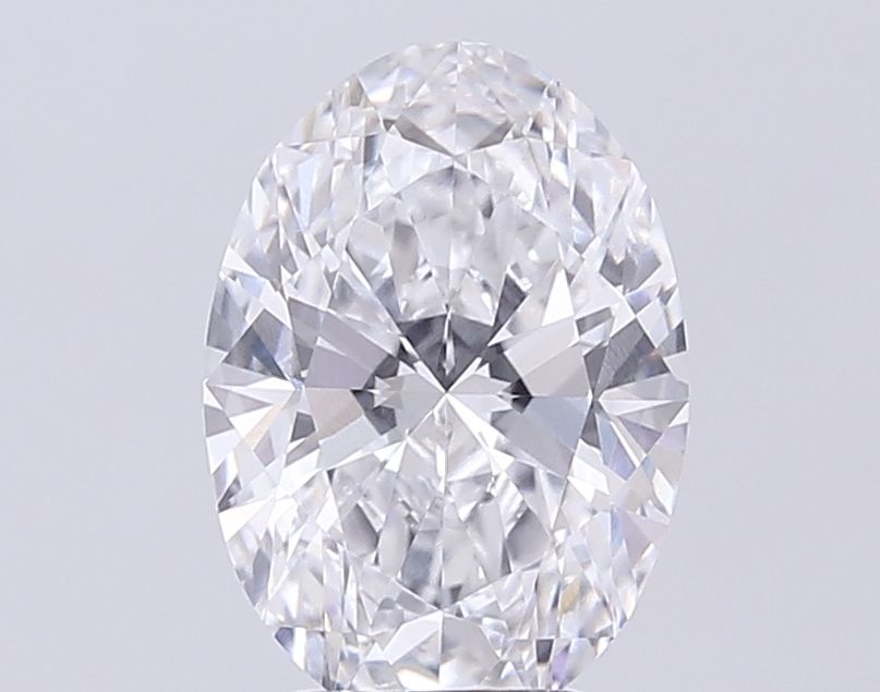3.12ct Oval D VVS2 Lab-Grown Diamond