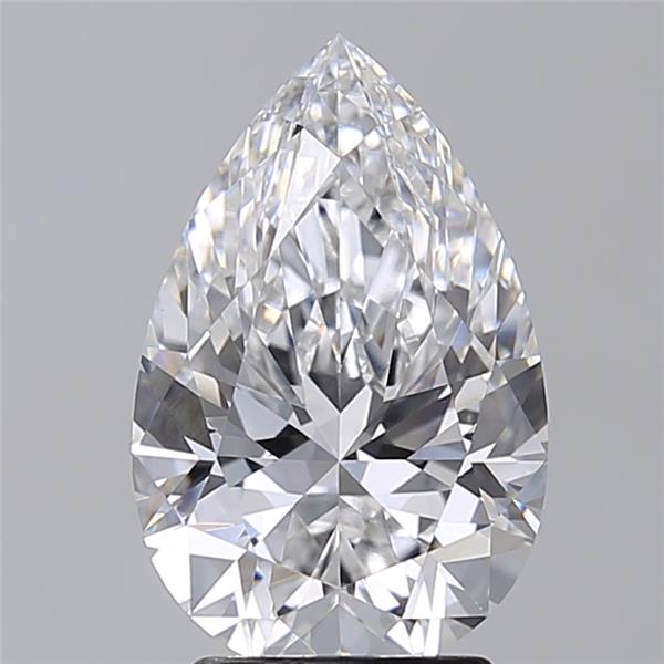 3.01ct Pear D VVS2 Lab-Grown Diamond