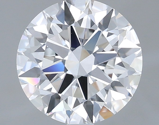 2.01ct Round E VVS2 Lab-Grown Diamond