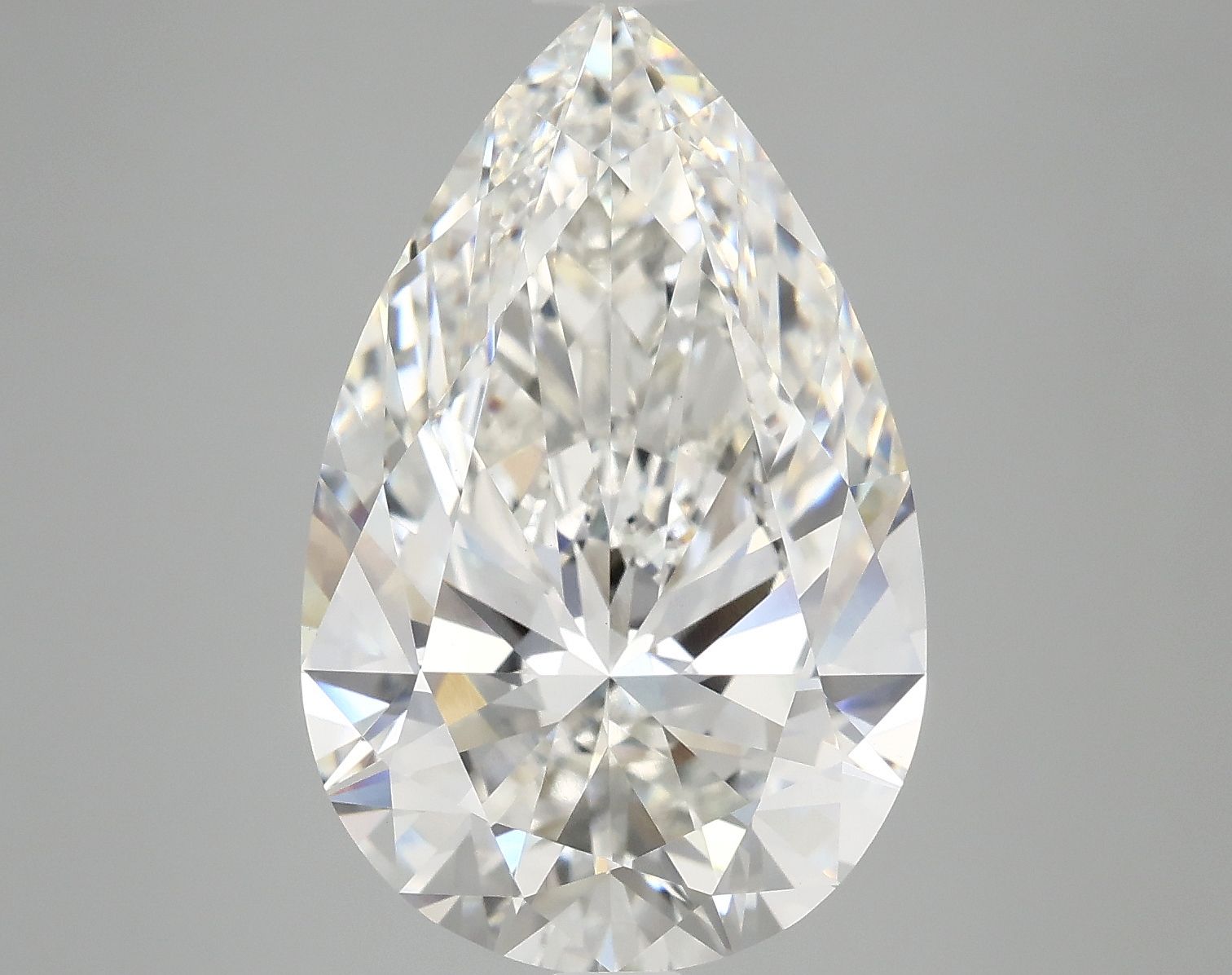 5.97ct Pear F VVS2 Lab-Grown Diamond