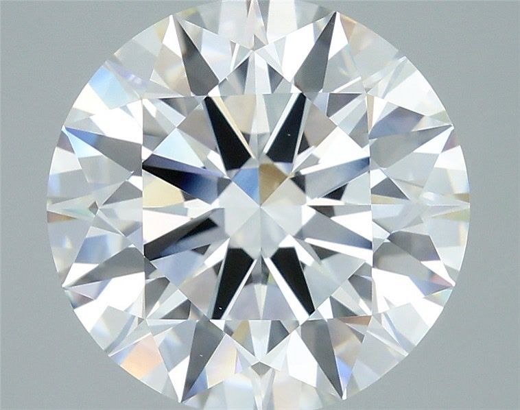 5.54ct Round F VVS2 Lab-Grown Diamond