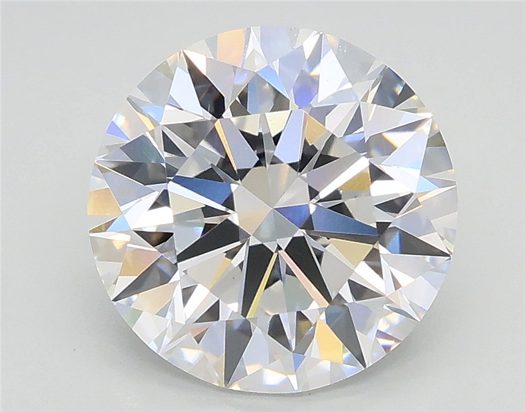 2.7ct Round E VVS2 Lab-Grown Diamond