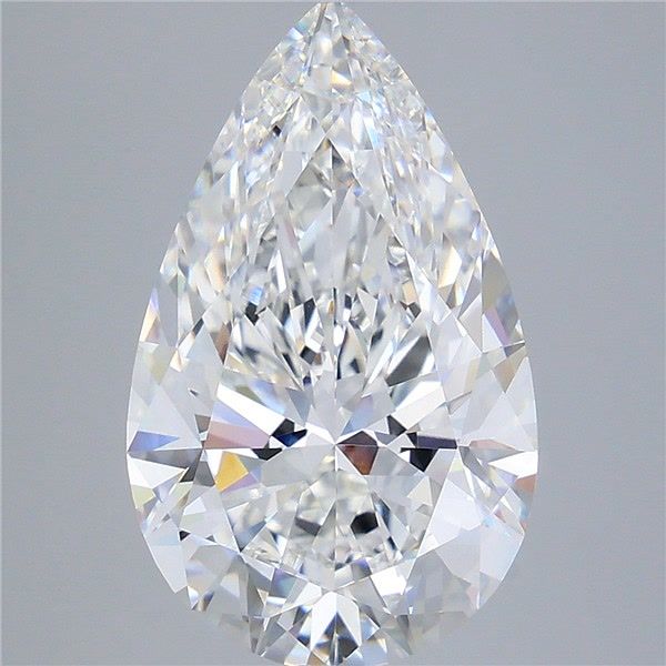 8.09ct Pear E VVS2 Lab-Grown Diamond