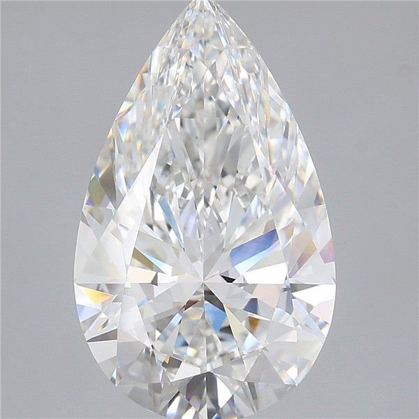 4.56ct Pear E VVS2 Lab-Grown Diamond