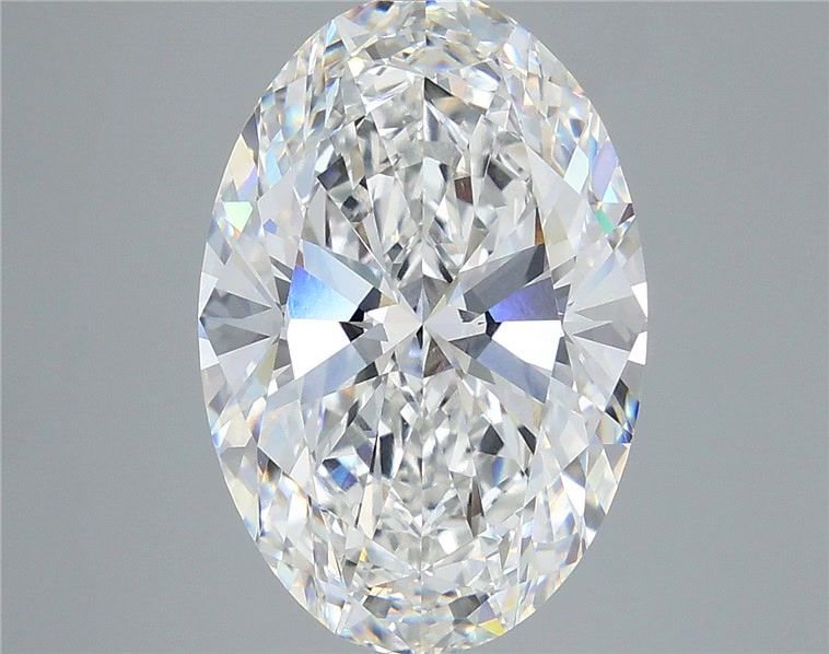 8.04ct Oval F VVS2 Lab-Grown Diamond