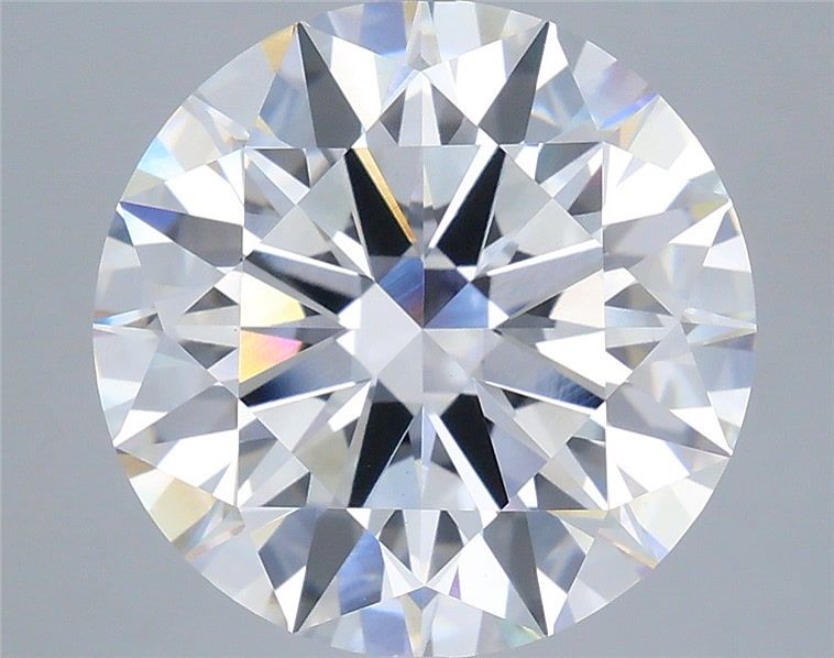 7.09ct Round E VVS2 Lab-Grown Diamond