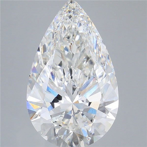 10.10 Carat PEAR Shape F Colour VVS2 Clarity  Cut - White Lab Diamond - 1663173