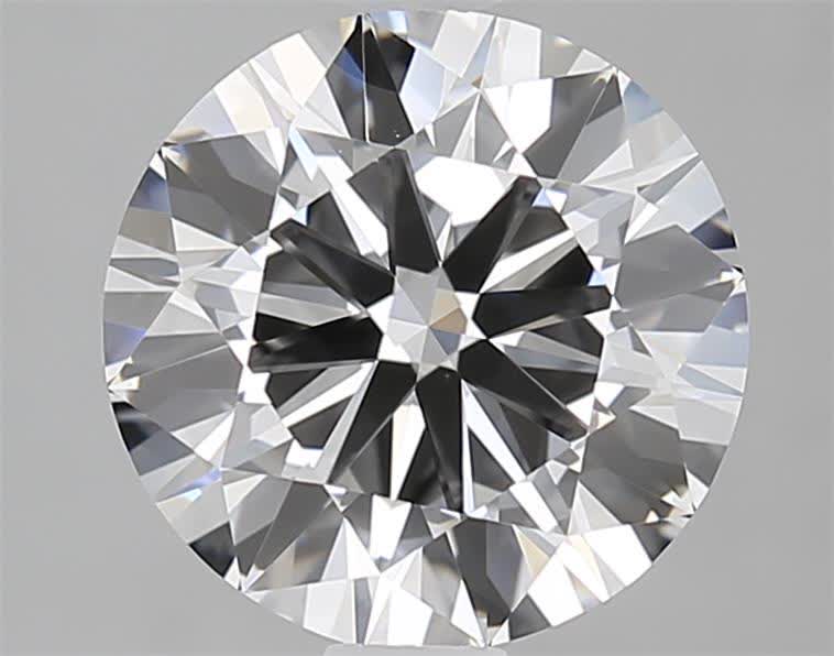 2.51ct Round D VVS2 Lab-Grown Diamond